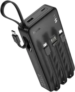Портативное зарядное устройство Hoco J146A Night tide 20000mAh (черный) фото