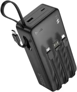 Портативное зарядное устройство Hoco J146B Night tide 30000mAh (черный) фото
