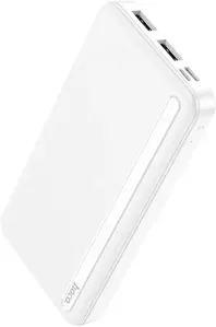 Портативное зарядное устройство Hoco J91 10000mAh (белый) фото