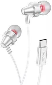 Наушники Hoco M90 USB Type-C (серебристый) фото