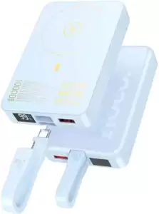 Портативное зарядное устройство Hoco Q24 10000mAh (голубой) фото