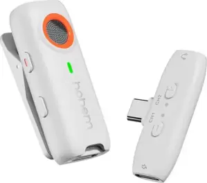Радиосистема Hohem MIC-01 USB Type-C (1TX+1RX, белый) фото