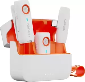 Радиосистема Hohem MIC-01 USB Type-C (2TX+1RX, белый) фото
