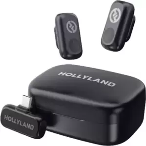 Радиосистема Hollyland LARK A1 Duo Verison (темно-серый) фото