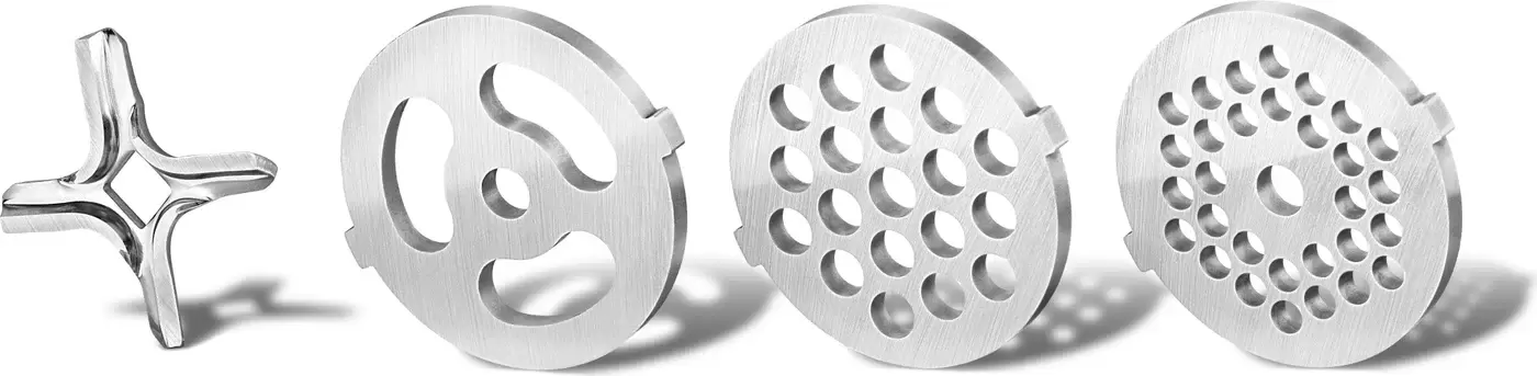 Мясорубка Holt HT-FP-017 (кремовый) фото