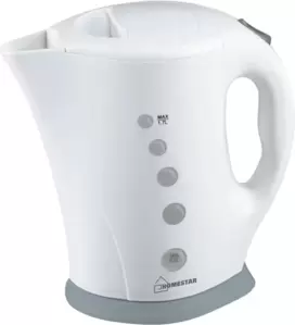 Электрочайник HOMESTAR HS-1005 (белый/серый) фото