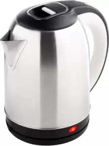 Электрический чайник HomeStar HS-1054 (стальной/черный) фото