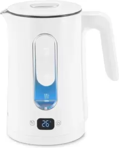 Электрочайник Hyundai HYK-G5510 (белый/прозрачный) фото