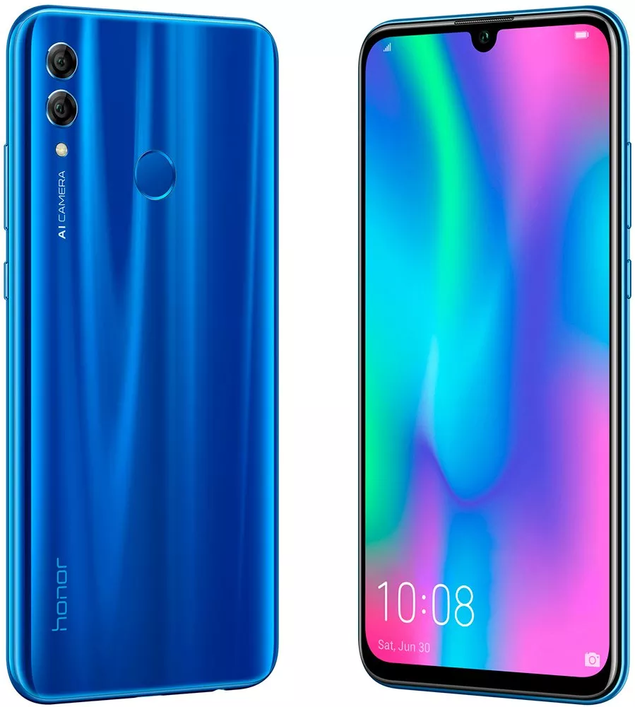 Смартфон Honor 10 Lite 3Gb/32Gb Blue (HRX-LX1) купить недорого в Минске,  цены – Shop.by