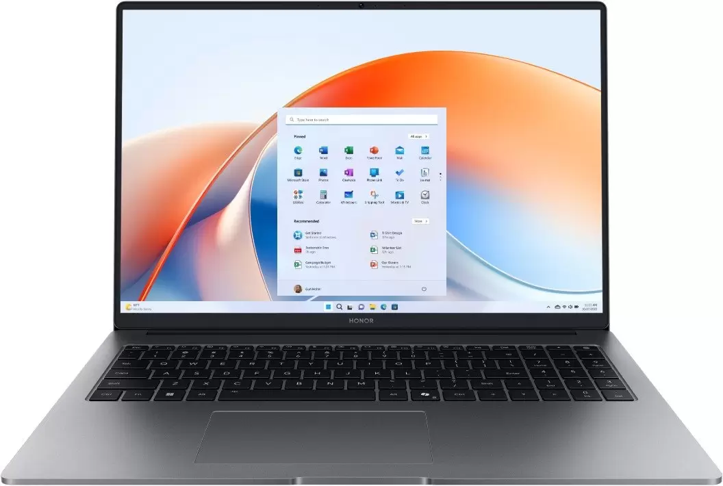 Ноутбук HONOR MagicBook X16 Plus 2025 BRB-5611F 5301ANUY фото 4