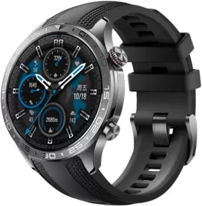 Умные часы HONOR Watch 5 Pro (черный, с черным силиконовым ремешком, китайская версия) фото
