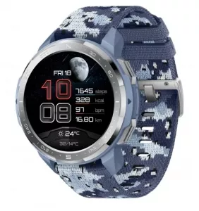 Умные часы Honor Watch GS Pro (синий камуфляж, нейлон) фото