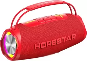 Беспроводная колонка Hopestar H53 (красный) фото