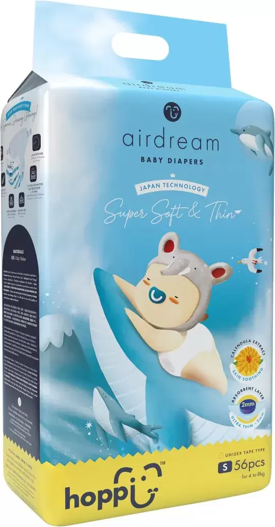 Hoppi AirDream S 4-8 кг / HB-028-S (56 шт)