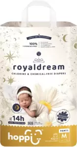 Подгузники-трусики детские Hoppi RoyalDream M 6-11 кг / HB-041-M (42 шт) фото