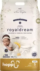 Подгузники детские Hoppi RoyalDream S 4-8 кг / HB-040-S (56 шт) фото
