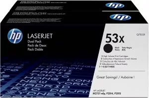 Лазерный картридж HP 53X (Q7553XD) фото