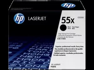 Лазерный картридж HP 55X (CE255X) фото