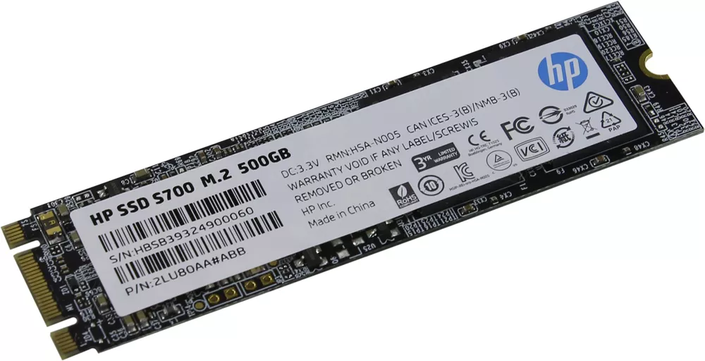 Жесткий диск SSD HP S700 (2LU80AA) 500Gb фото 3