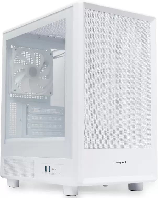 Корпус HSPD M310-TGWH-ARGB фото