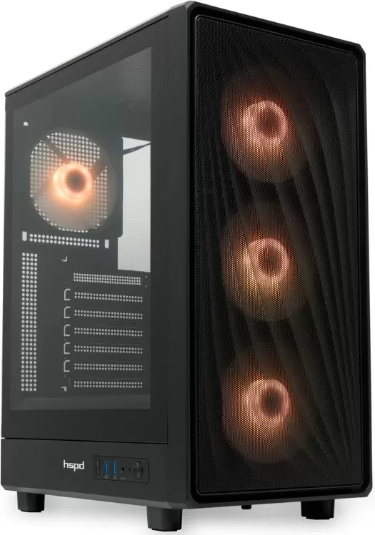 HSPD M510 Mesh Black M510-TGBK-ARGB