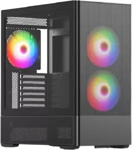 Корпус HSPD M712-TGBK-ARGB фото