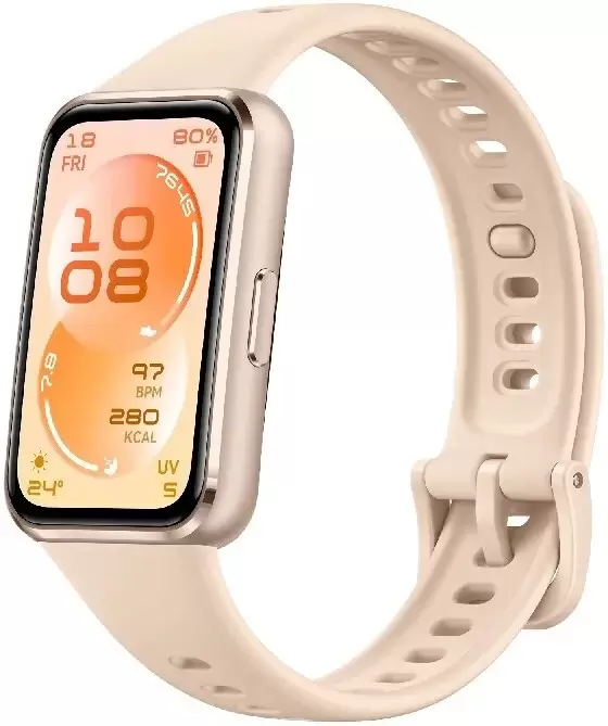 Huawei Band 11 (бежевый алюминиевый корпус, с бежевым силиконовым ремешком, международная версия)