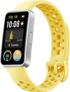 Фитнес-браслет Huawei Band 9 (лимонно-желтый, международная версия) фото