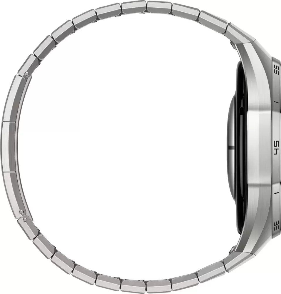 Умные часы Huawei Watch GT 6 Pro 46 мм (серебристый, с серебристым браслетом, международная версия) фото