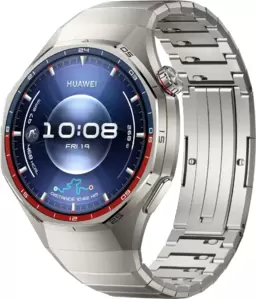 Умные часы Huawei Watch GT 6 Pro 46 мм (серебристый, с серебристым браслетом, международная версия) фото