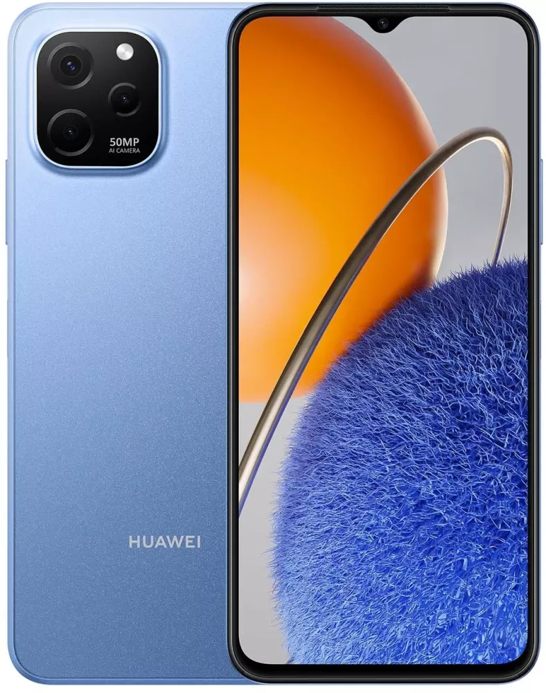 Смартфон Huawei Nova Y61 EVE-LX9N 4GB/64GB с NFC (сапфировый синий) купить  недорого в Минске, цены – Shop.by