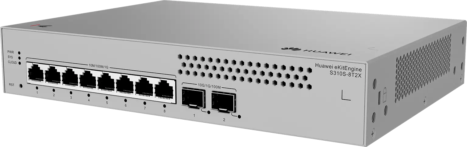 Управляемый коммутатор уровня 2+ Huawei S310S-8T2X фото 2