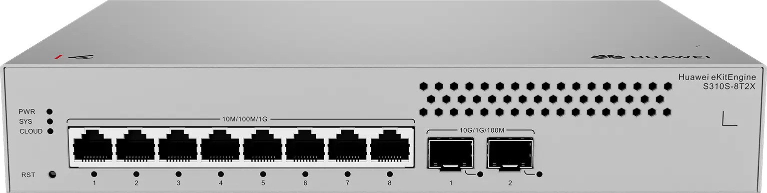 Управляемый коммутатор уровня 2+ Huawei S310S-8T2X фото 3