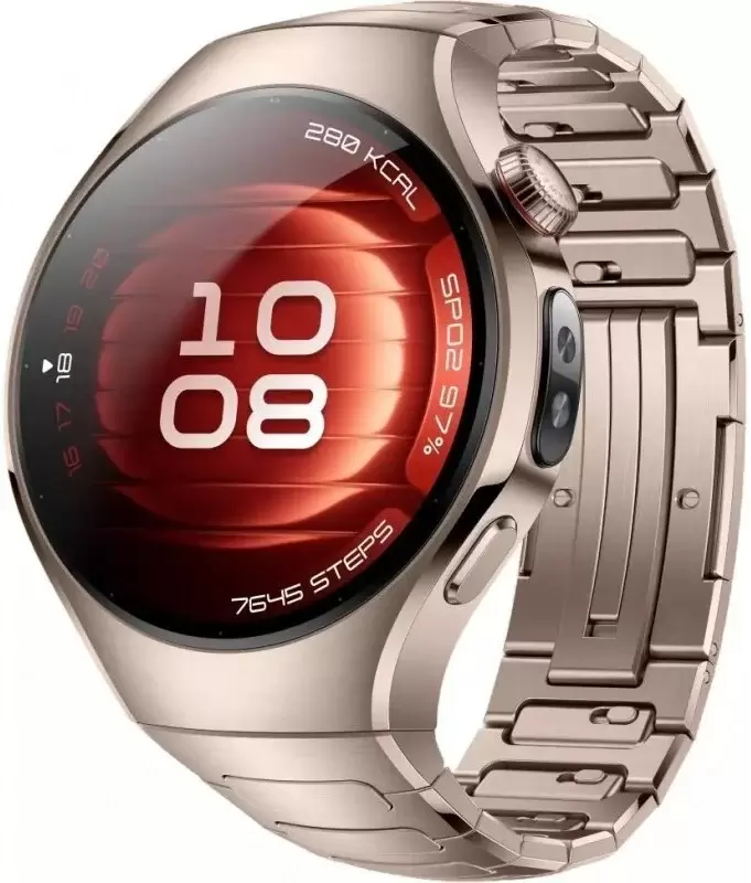 Huawei Watch 5 42 мм (золотистый, с золотистым титановым ремешком, международная версия)