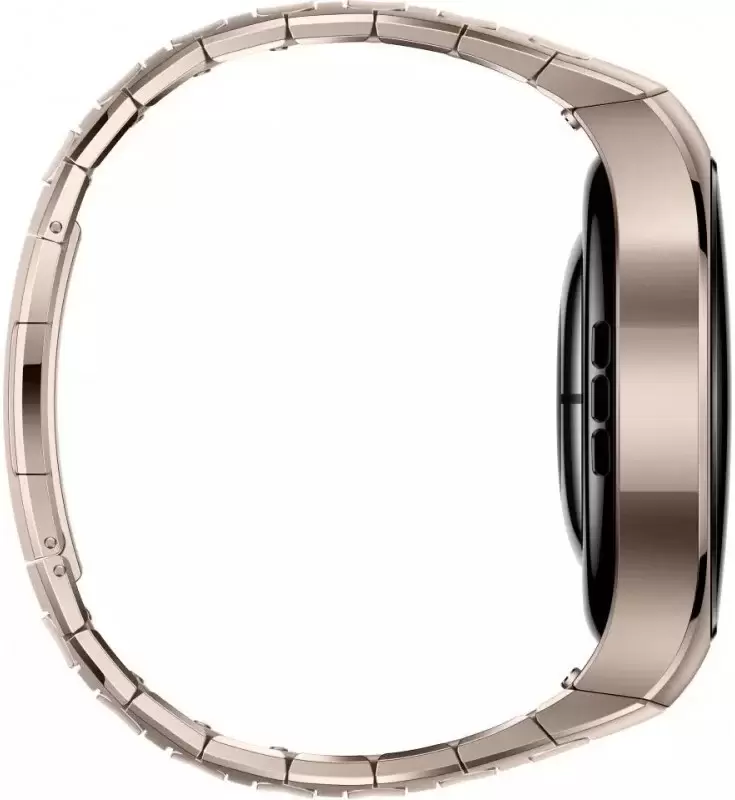 Умные часы Huawei Watch 5 42 мм (золотистый, с золотистым титановым ремешком, международная версия) фото 4