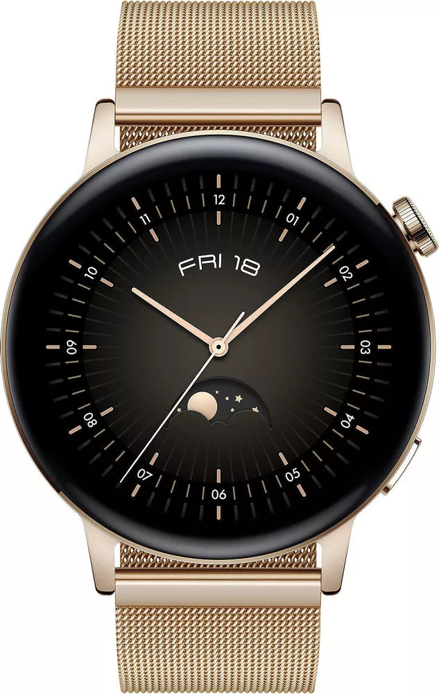 Умные часы Huawei Watch GT 3 Elegant 42 мм (с миланским ремешком) фото 2