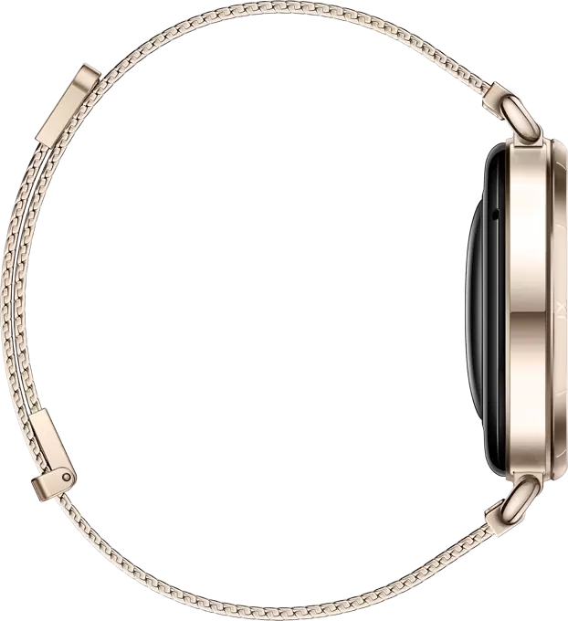 Умные часы Huawei Watch GT 6 41 мм (золотистый, с золотистым миланским браслетом, международная версия) фото