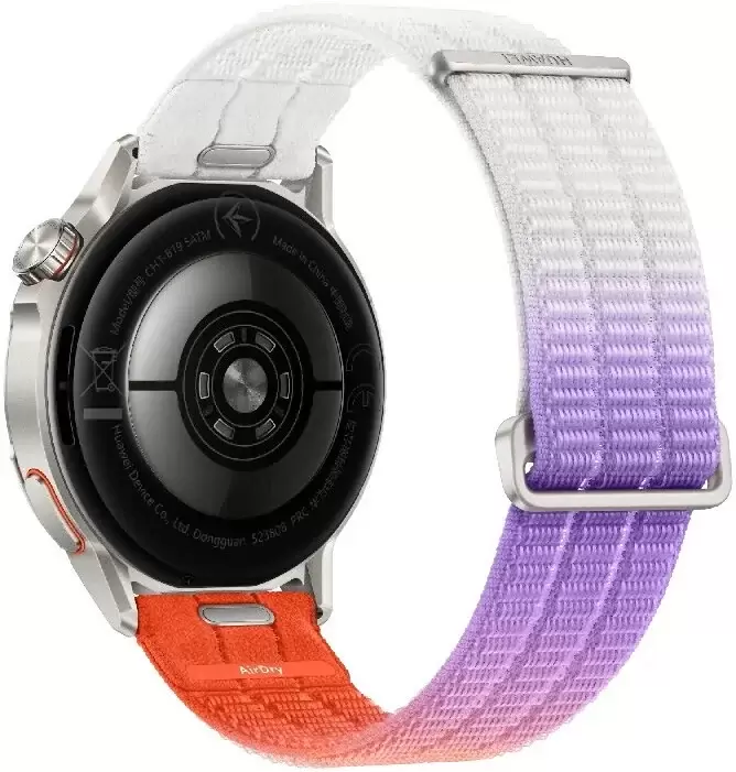 Умные часы Huawei Watch GT Runner 2 (серебристый/оранжевый, международная версия) фото 2