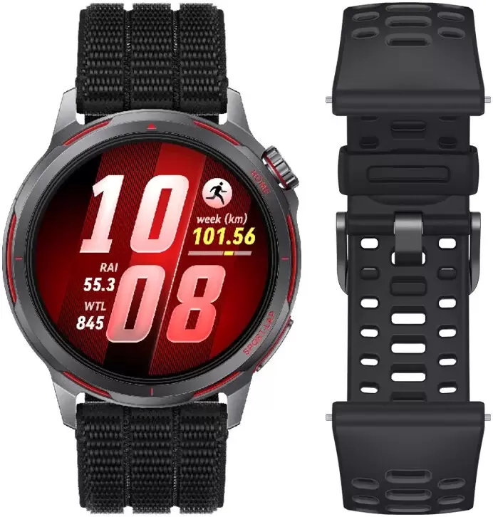 Умные часы Huawei Watch GT Runner 2 (титановый/красный, международная версия) фото 6
