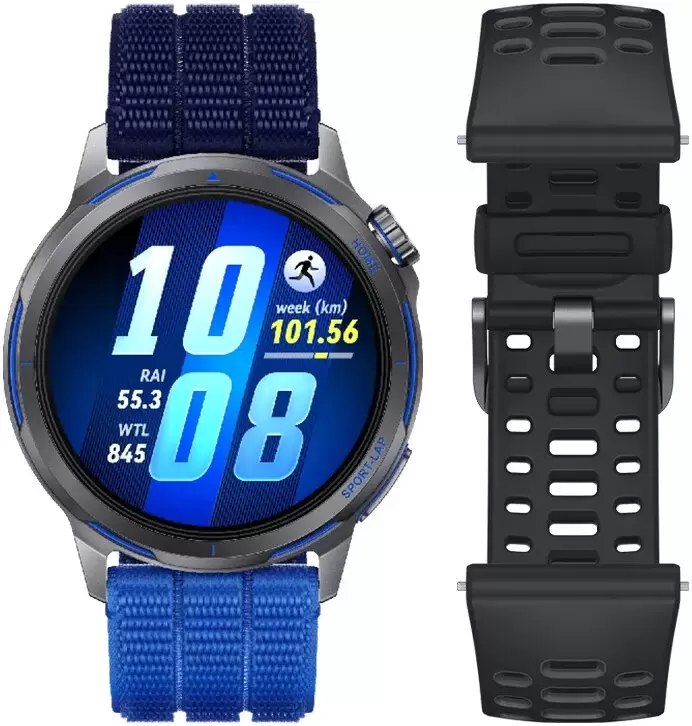 Умные часы Huawei Watch GT Runner 2 (титановый/синий, международная версия) фото 6