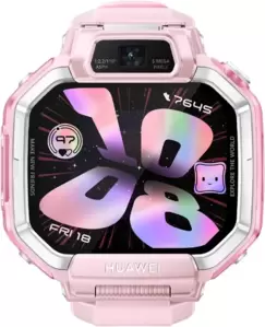 Детские умные часы Huawei Watch Kids X1 (розовый, с розовым ремешком, международная версия) фото