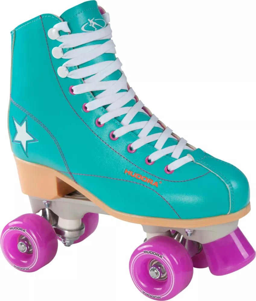 HUDORA Rollschuh Disco (р. 35, зеленый/лиловый)