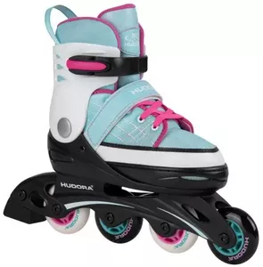 Роликовые коньки Hudora Skates Basic 37343 (р-р 34-37, мята) фото