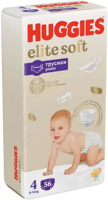 HUGGIES Elite Soft Giga 4 (56 шт)