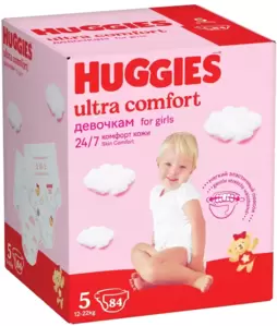 Подгузники детские Huggies Ultra Comfort Box Girl 5 (84 шт) фото