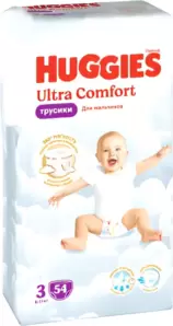 HUGGIES Ultra Comfort Mega 3 Boy (54 шт)