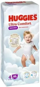 Подгузники-трусики детские Huggies Ultra Comfort Mega 4 Boy (46 шт) фото