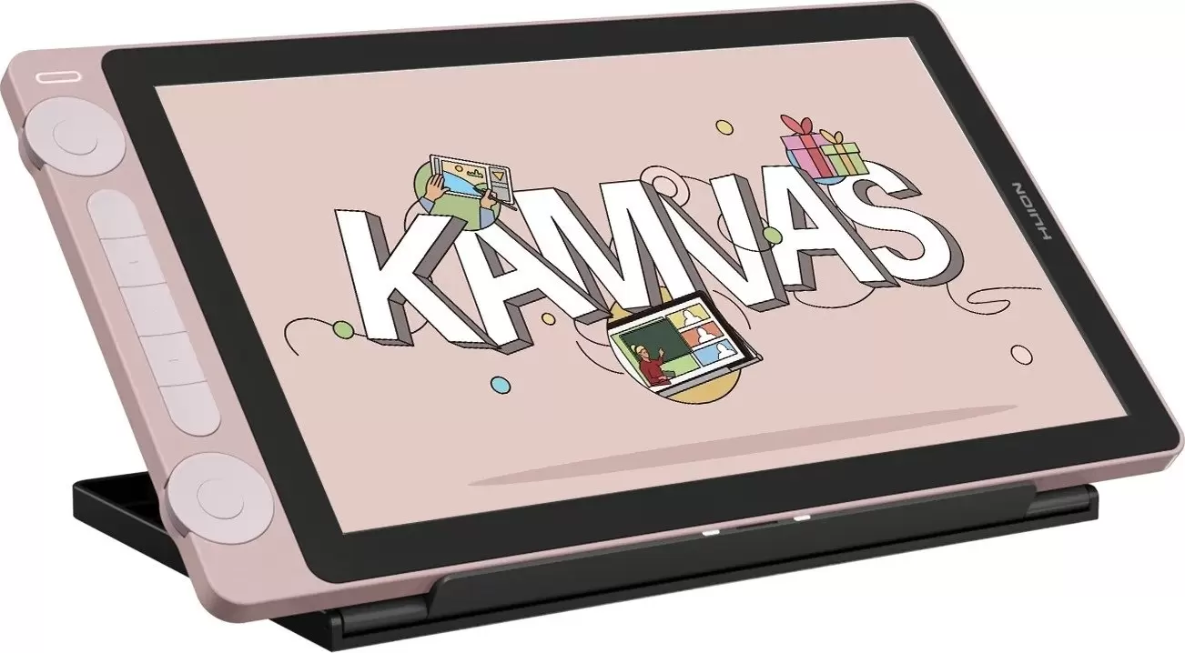 Графический монитор Huion Kamvas 13 Gen 3 (розовый) фото
