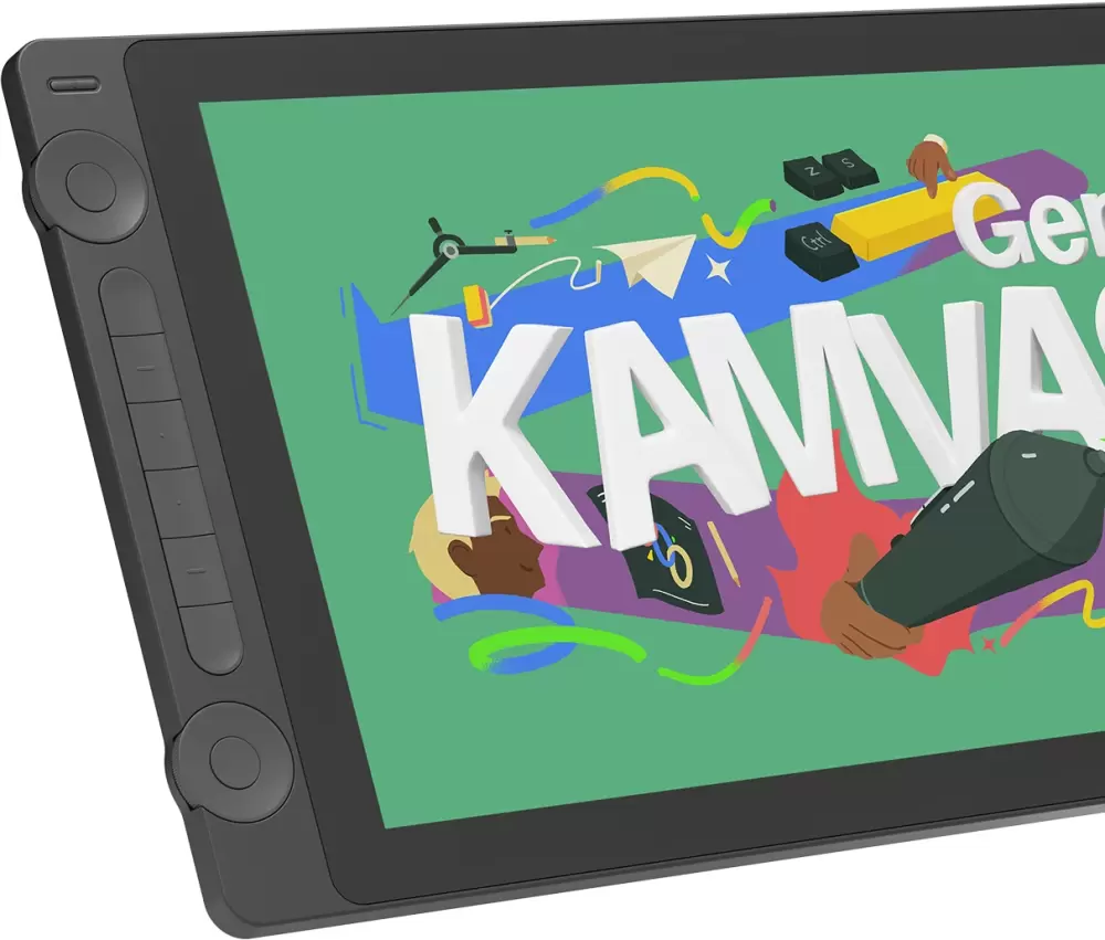 Графический монитор Huion Kamvas 16 Gen 3 GS1563 (черный) фото