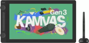 Графический монитор Huion Kamvas 16 Gen 3 GS1563 (черный) фото